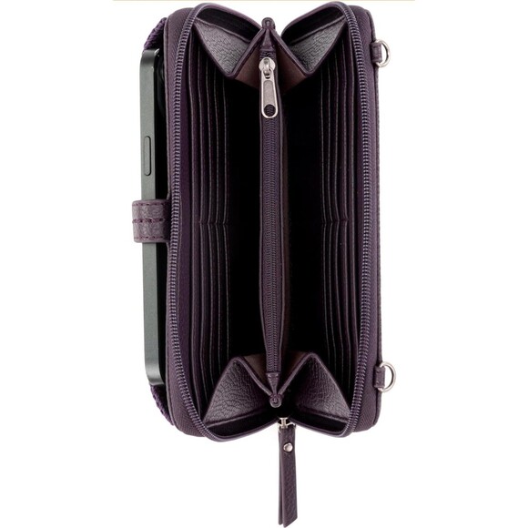 The Sak Iris Smartphone Cross Body Bag in Auburgene Suede NEW NWT Beautiful Bag - Picture 4 of 16